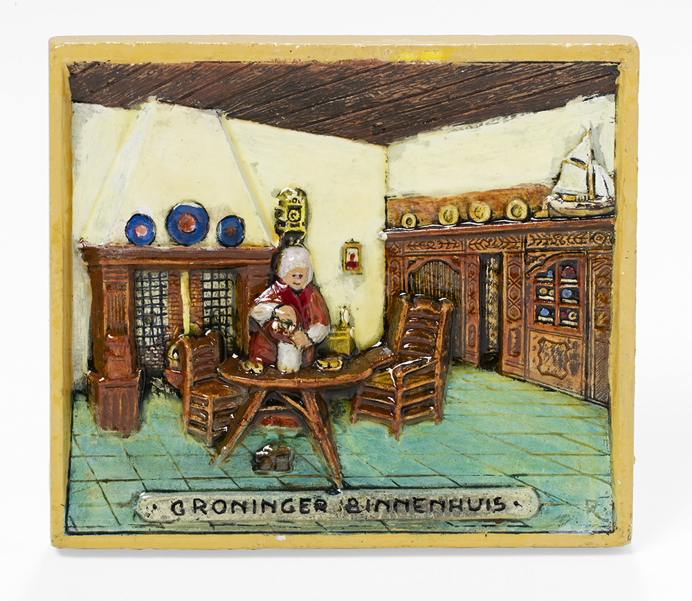 Tegel Groninger binnenhuis